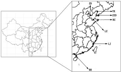 Shell shape polymorphism analysis of the Manila clam Ruditapes philippinarum across different geographical populations in China
